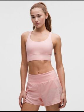 1-6 NWT Size 8 lululemon Energy Longline Bra ，BLQU